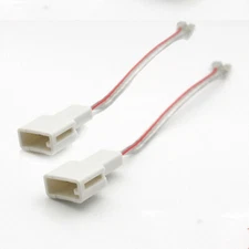 2pcs Car Stereo Speaker Wire Harness Adapter Connector Cable For Toyota
