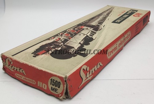 TRENI ELETTRICI LIMA HO 1500 ME DB V60 155 SET MERCI VINTAGE 1963 NEW IN BOX - Picture 8 of 8