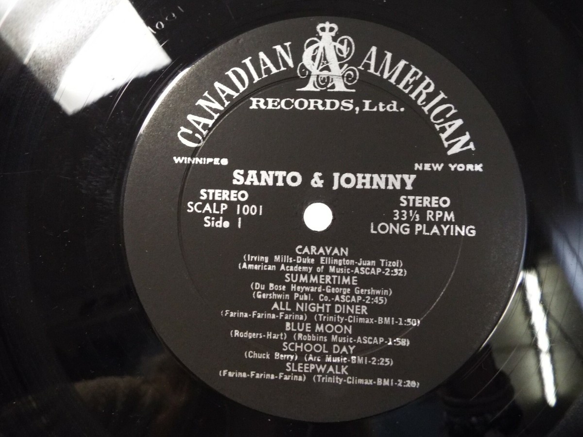 【USオリジナル】Santo & Johnny レコード　1959年作　名盤 USオリジナル】Santo & Johnny レコード 1959年作 名盤 SANTO & JOHNNY