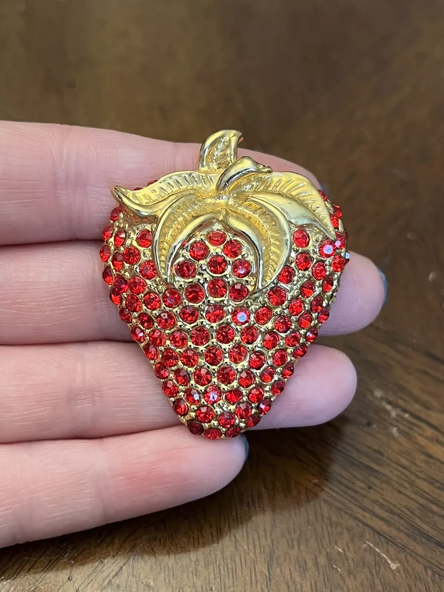 Fruit brooch deals