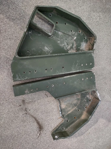 Armored Door A Pillar Reinforcement Brackets L/R HMMWV Humvee inner armor M1151