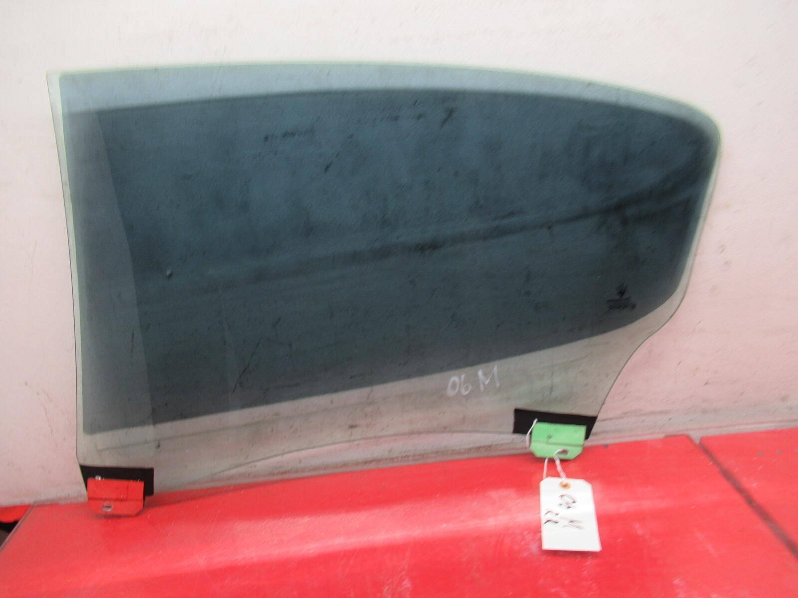 04-12 MASERATI QUATTROPORTE REAR RIGHT PASSENGER SIDE DOOR WINDOW GLASS OEM