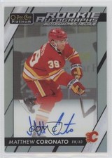 2023-24 O-Pee-Chee Platinum Rookie Auto Rainbow Matthew Coronato #R-MC Auto a2p