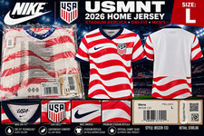 Nike USA USMNT 2026 Dri-Fit World Cup Home Stadium Jersey Large IB5339-133 NWT
