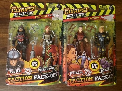 The Corps! ELITE Faction Face-Off PUMA VS DIESEL & Ogre Vs Snake Bite 2016 New!