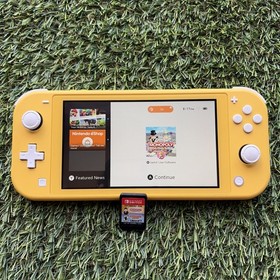 Nintendo Switch Lite Yellow HDH-001 TESTED/WORKING No Charger 