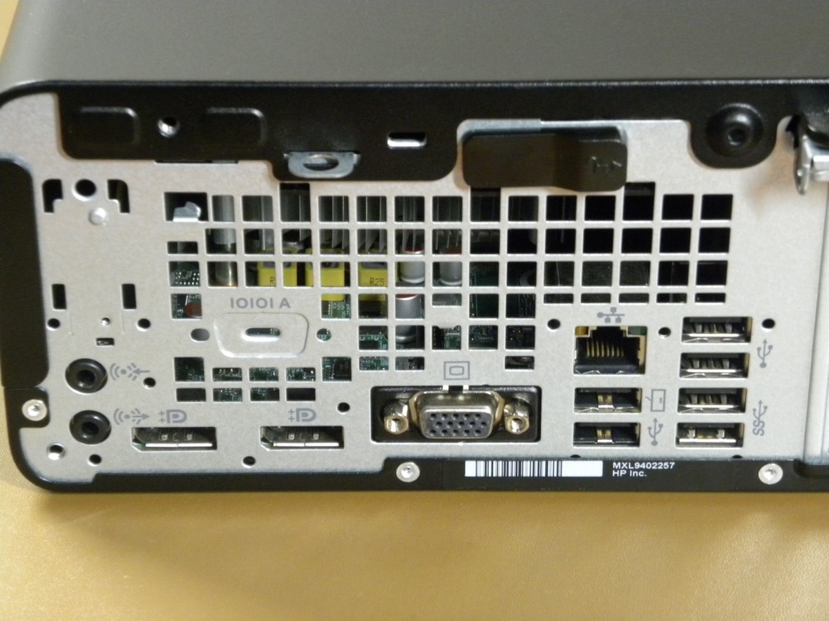 HP ProDesk 600 G4 SFF i5-8500 3.0GHz 256GB NVMe SSD 16GB Windows