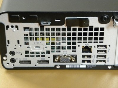 HP ProDesk 600 G4 SFF i5-8500 3.0GHz 256GB NVMe SSD / 1TB HDD 16GB