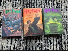 HARRY POTTER 3 books Hard Cover