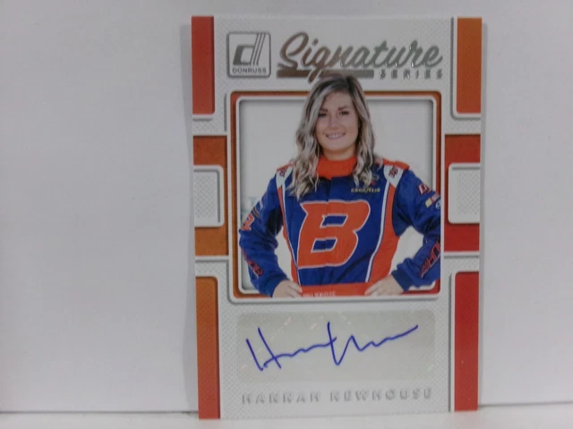 2018 Panini Donruss NASCAR Signature Series Hannah Newhouse #SS-HN Autogramm