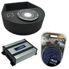 Replacement Spare Tire Well Harmony HA-F104 Single 10 Sub Box HA-A400.1