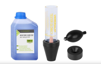 Verbrennungslecktester KIT Kopfdichtungstester BENZIN 500ml Flüssigkeit CO2 Detektor