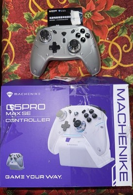 Machenike G5 Pro Tri-mode White Controller For Windows PC Switch IOS Android PC
