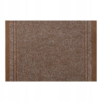 Schmutzfangmatte Beige Universal Streifen 66x130 cm rutschfest für Tür