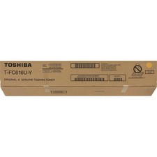 Toshiba Original Laser Toner Cartridge Yellow TFC616UY
