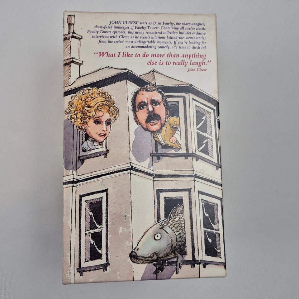 Fawlty Towers Complete Collection VHS Box Set Prunella Scales BBC Video 1984 - Image 3 of 4