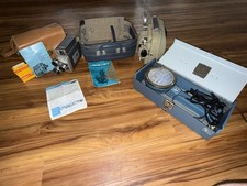 VINTAGE Sekonic 80P 8mm Film Projector, KODAK CINE Scooter 8mm Turret F1.9 SET 