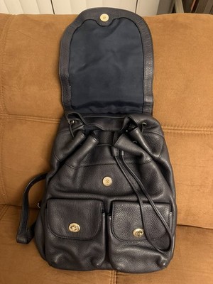 COACH Billy Billie Black Backpack Rucksack Pebbled Leather with dust bag | eBay COACH Billy Billie Black Backpack Rucksack Pebbled Leather with dust bag | eBay