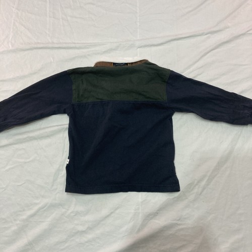 Heritage Collection By Lansdowne The Rugby Ireland Long Sleeve Polo Kids 6/12 - Picture 6 of 11