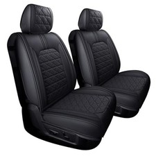 Dodge RAM Seat Covers Fit for 2009-2023 2024 2025 2 PCS Front only/Black