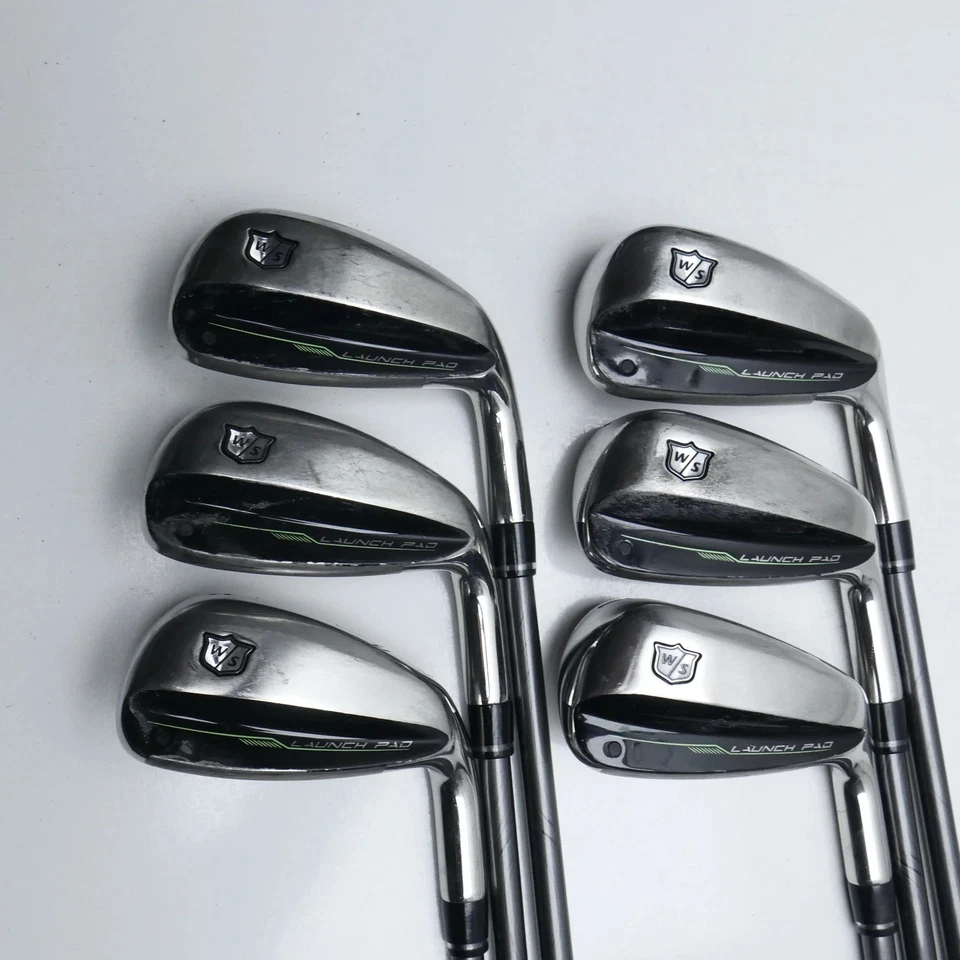 Used Wilson Launch Pad 2022 Iron Set / 5 - PW / Regular Flex - Image 2 of 4
