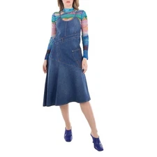 JW Anderson Twisted Denim Cotton Dress