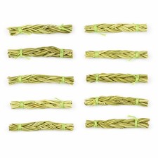 Sweet Grass Braids 4-5" Bulk for Positive Energy Smudging and Cleansing