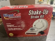 silent call shake up sidekick smoke detector kit with vibrator su-24sk-v