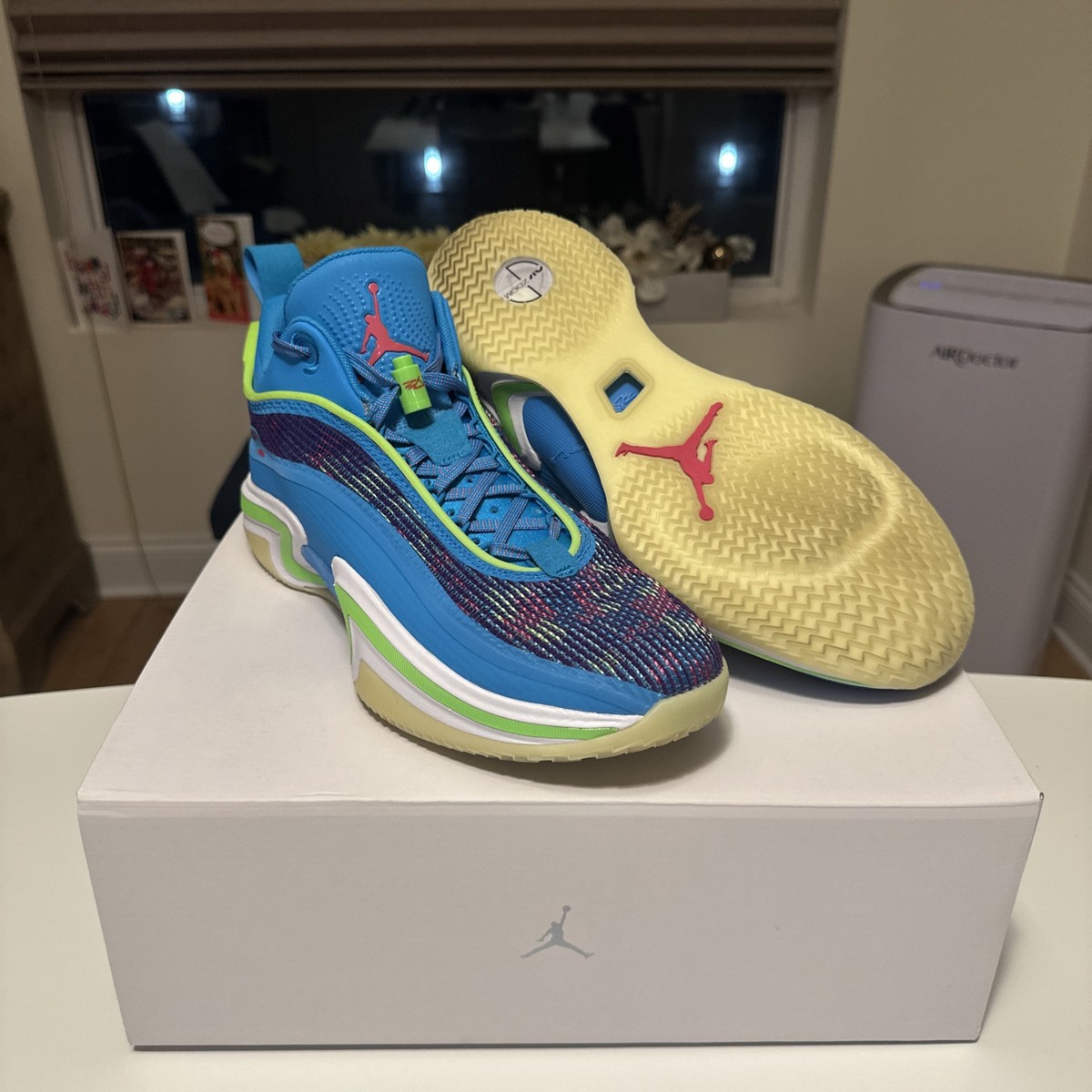 Size 12 - Luka Doncic x Air Jordan 36 Low Laser Blue DN4196  display picture 2