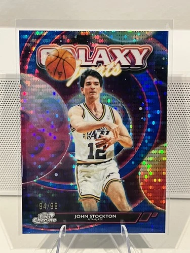 2025 Topps Cosmic Chrome John Stockton Base (RAW)