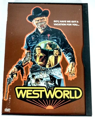 Westworld (DVD 1973, 2000) Fantasy Western Snap Case Yul Brynner James Brolin - Image 1 of 4