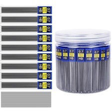 840 Pcs 0.7mm Mechanical Pencil Lead Refills Break Resistant HB Leads