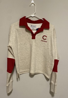 Champion Colgate University Sweatshirt Crewneck Small Crop New