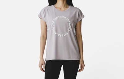 Nike Icon Clash Miler Damen Dri-FIT Shirt Lila Training Fitness Running 
