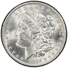 1884-O PCGS MS63 Morgan Dollar w/ Flashy Blast White Surfaces & Strong Strike