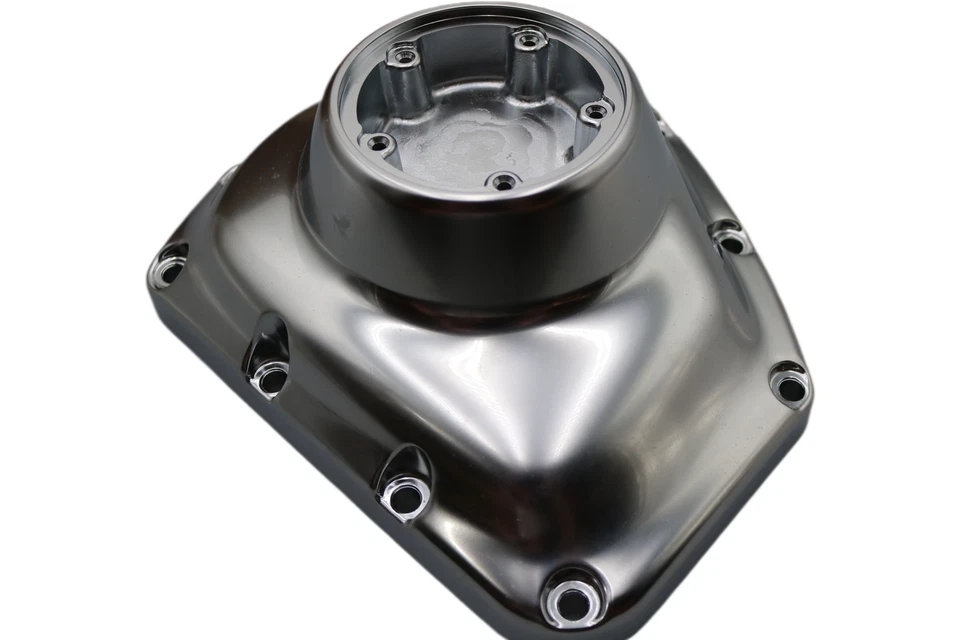 25395-10 NOVO OEM 2001-2017 HARLEY-DAVIDSON SOFTAIL DYNA TOURING CAPA DE CÂMERA CROMADA - Imagem 3 de 4