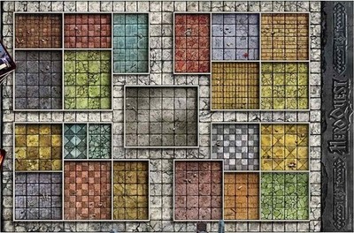 HEROQUEST 2021 GAME BOARD ONLY *FREE SHIPPING* Hasbro Avalon Hill Hero Quest