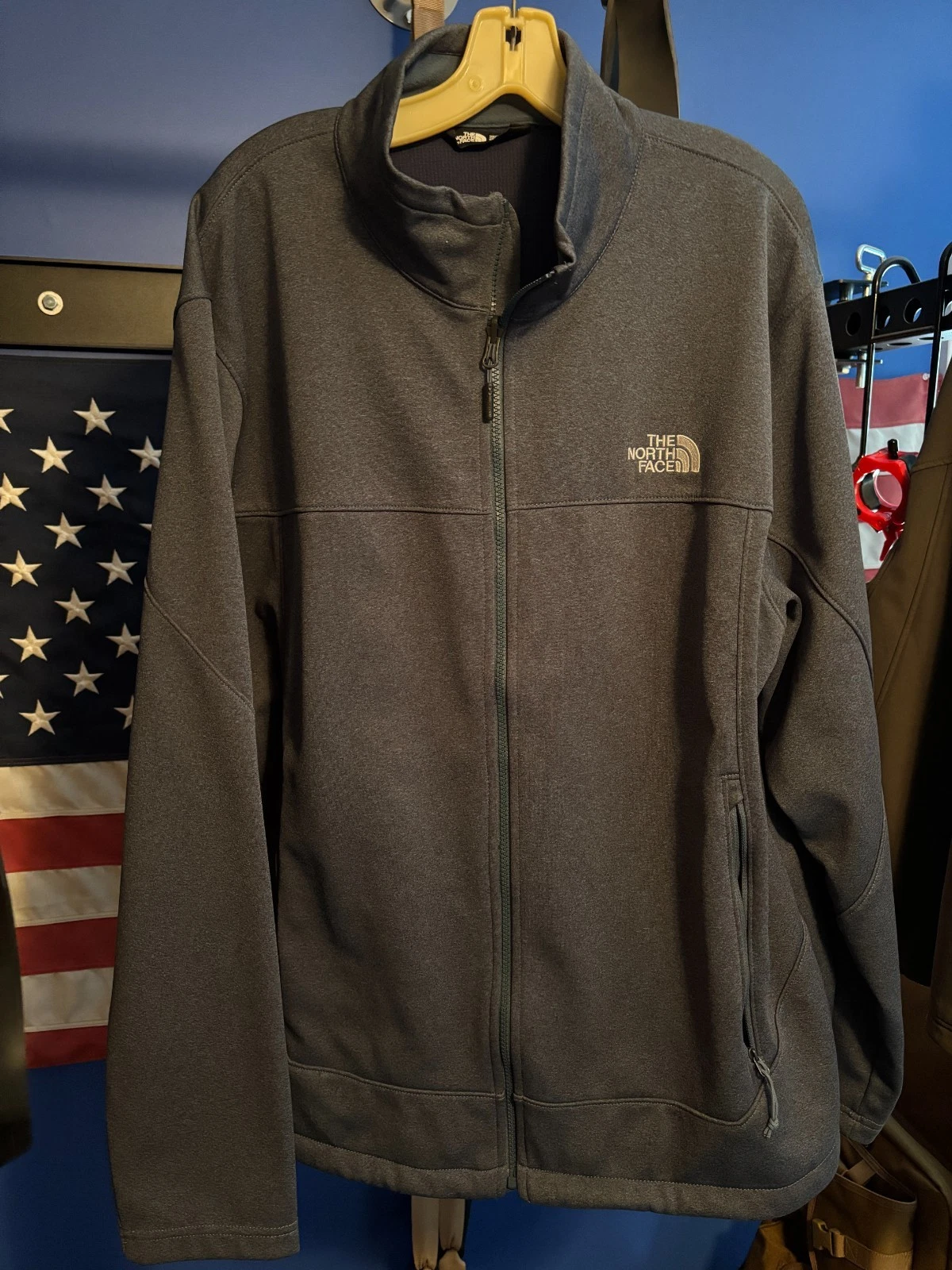 The North Face Canyonwall Jacket Men's Shady Blue Heather XXL