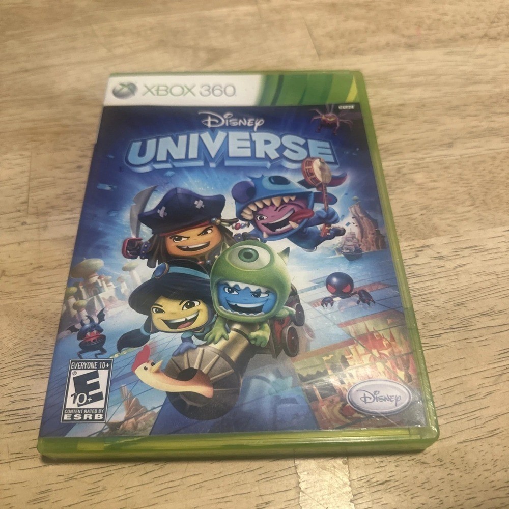 Disney Universe (Microsoft Xbox 360, 2011)  Complete In Box 