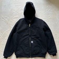 Carhartt Active Jacket Duck Fabric Black Size M