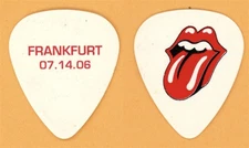 Rolling Stones "Keith" FRANKFURT Vintage Guitar Pick - 2006 Bigger Bang Tour