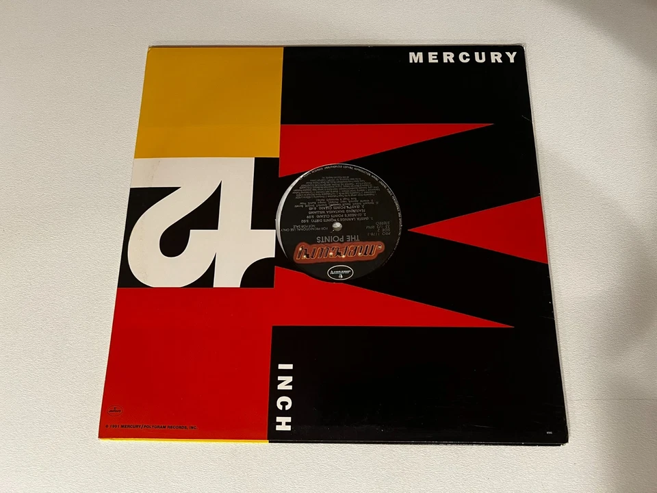 Various – The Points Vinyl 12" 1995 Bone Thugs-N-Harmony Notorious B.I.G. Redman - Image 2 of 4