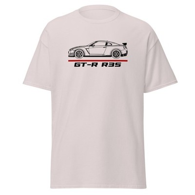 For GT-R R35 2015 Fans Car Tee T-Shirt Birthday Gift Racing Auto Enthusiast