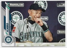 2020 Topps Update Ichiro #U-121 Legend Image Variation Short Print Mariners SP