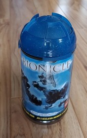 RARE GLITTER CANNISTER Bionicle 8602 Toa Metru Nokama 100% Complete Manual LEGO