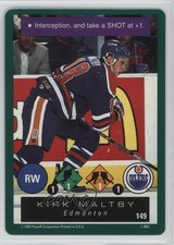 1995-96 Playoff One on One Challenge Kirk Maltby #149 0a4