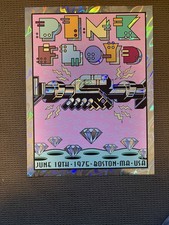 Pink Floyd Boston June 18 1975  Poster Frank Kozik Ap Print Foil
