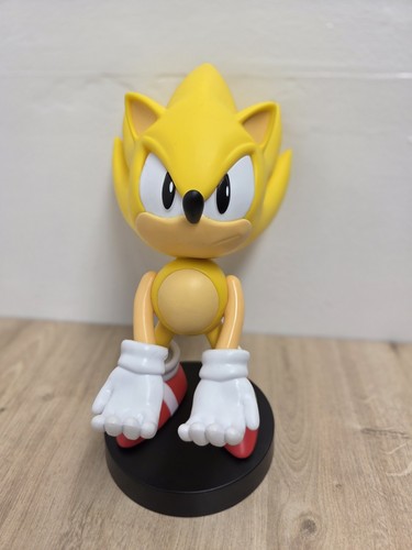 Super Sonic Hedgehog Phone Controller Holder Stand Cable guys
