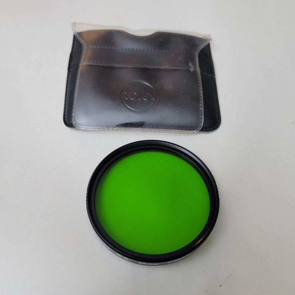 Rolev M.G. 55mm Green, M.G. 55mm 85B, Magi-Pol 49mm Black filter- Set of 3 - Image 3 of 4
