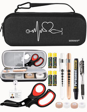 15 Pcs Stethoscope Case Kit, Perfect Nurse Gift Include Stethoscope Case, Medica